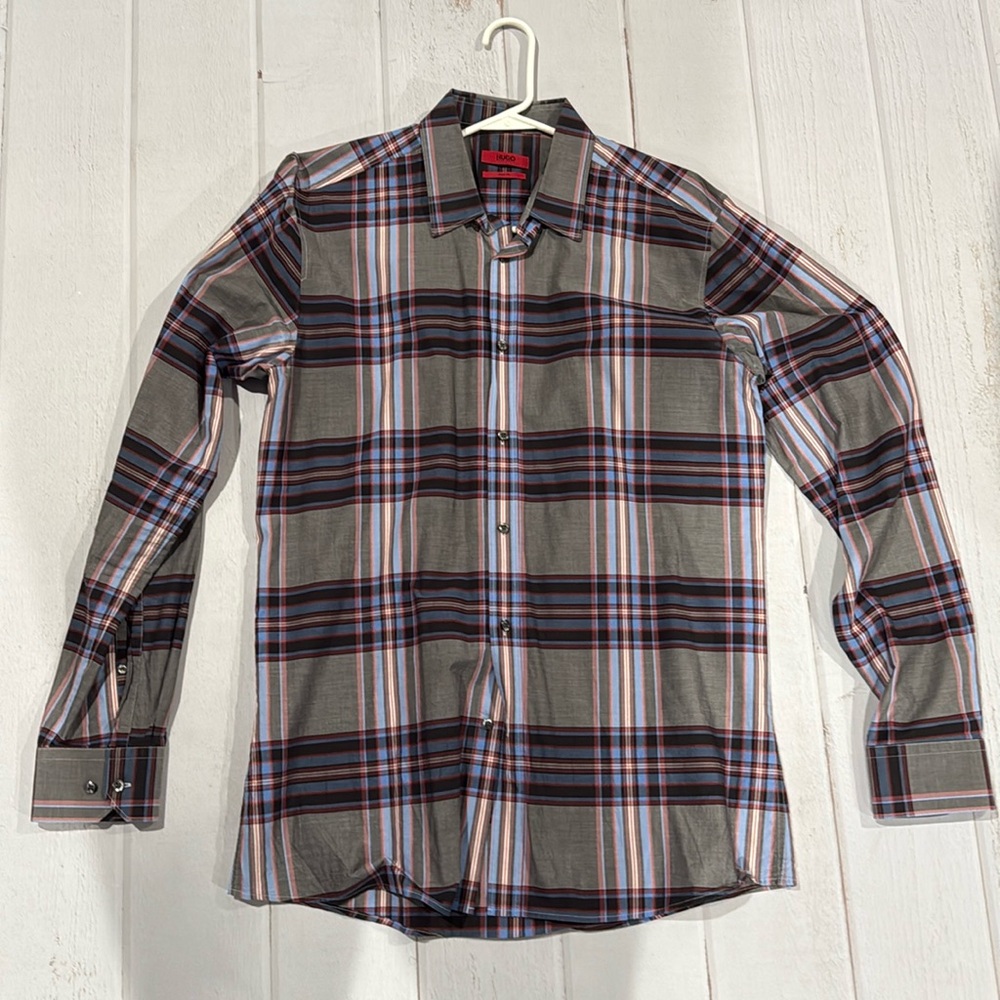 Hugo Boss Colored Button-Up Dress Shirt